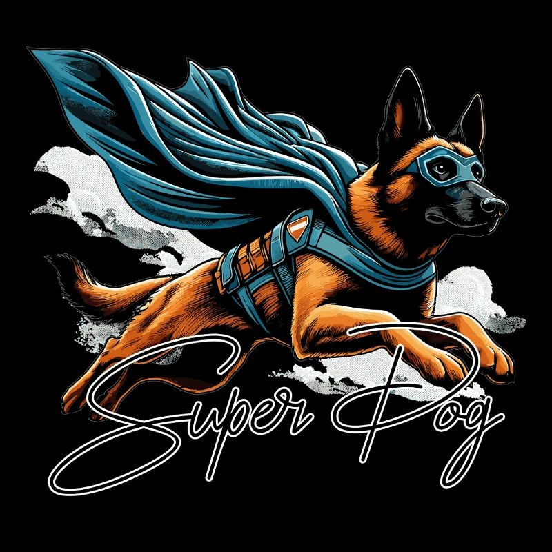 Super Hund Belgischer Schäferhund Cape Geschenk