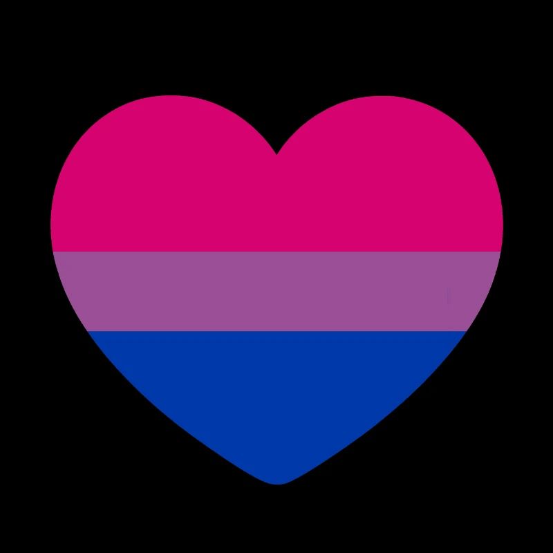 Bi-Flag Heart
