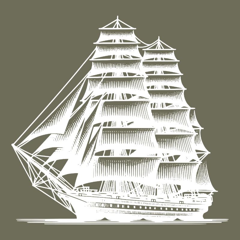 Seafarer feeling Wind and waves without engine