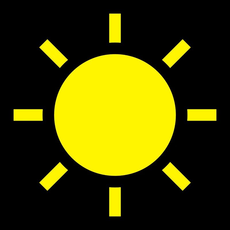 Wetter-Symbol - so