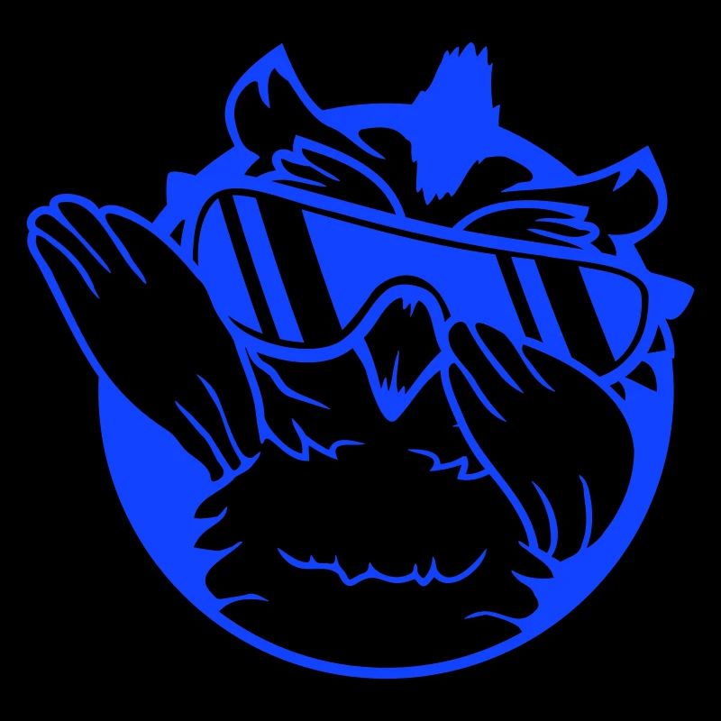 Eule Dabbing Dab Dance Pose Geste Sonnenbrille süß