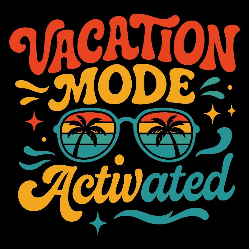 Vacation-Mode-Activated Sommer Vibes Beach