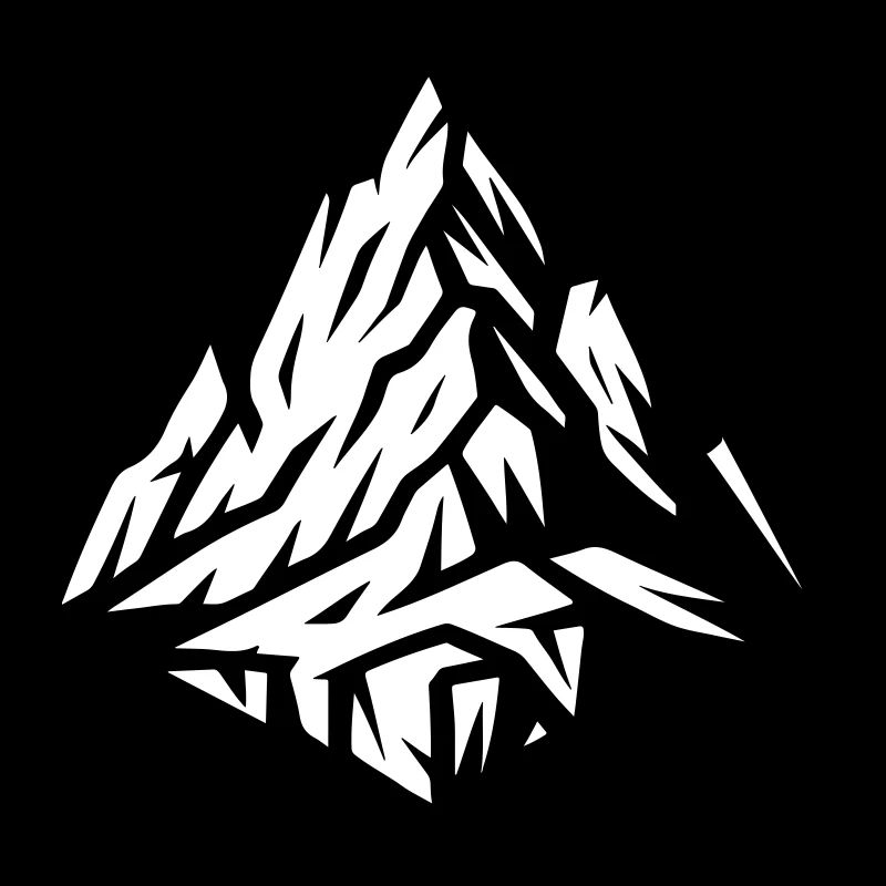 Icône du sommet de la montagne