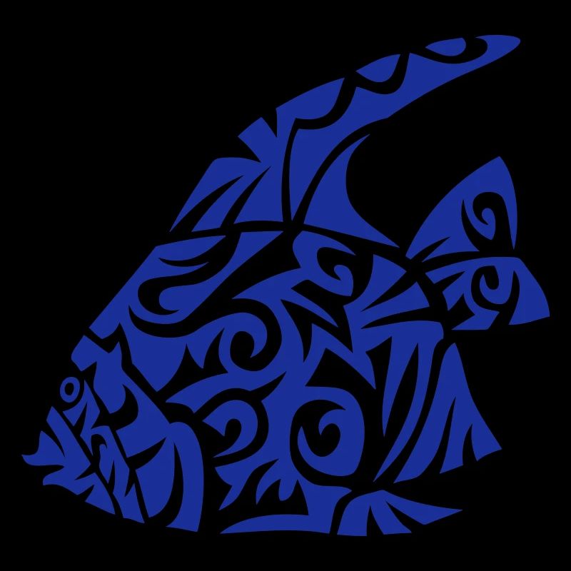 exotic fish fish tribal 82