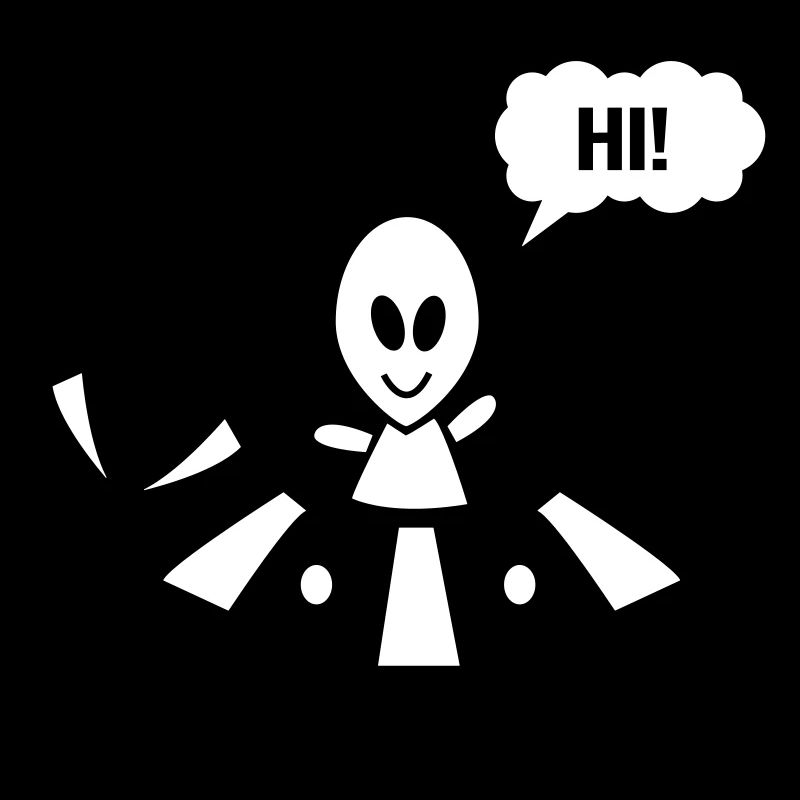 Alien ufo hi