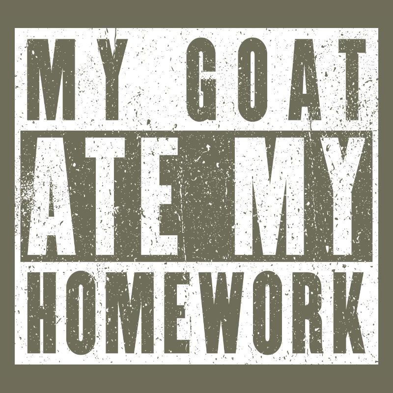 Ma chèvre a mangé mes devoirs
