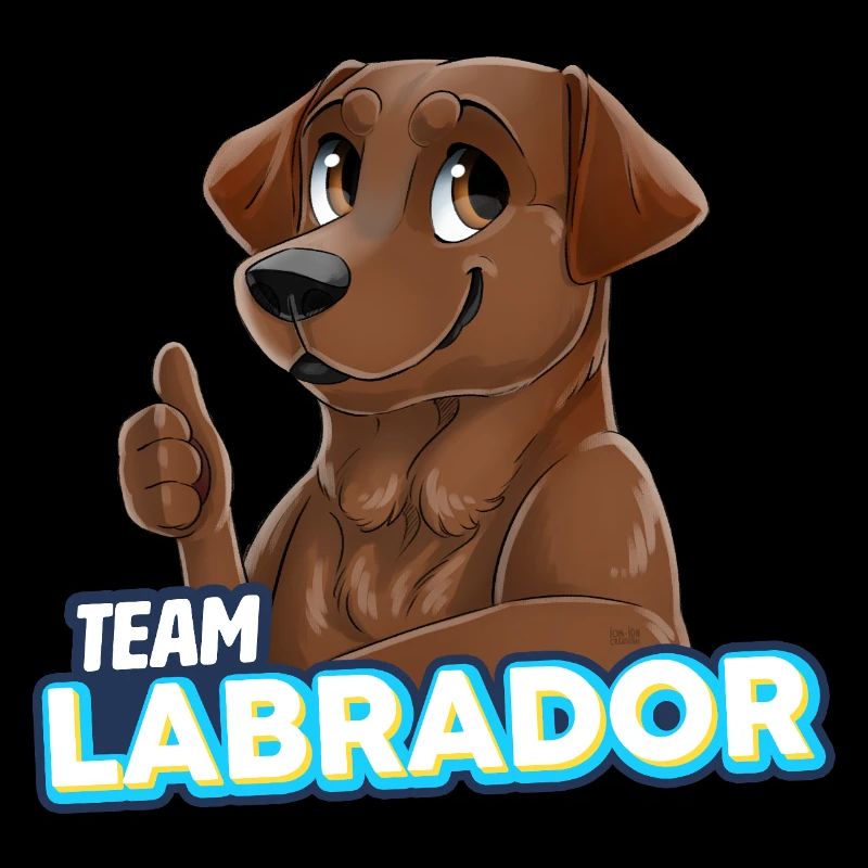 TEAM Labrador - Schokolade