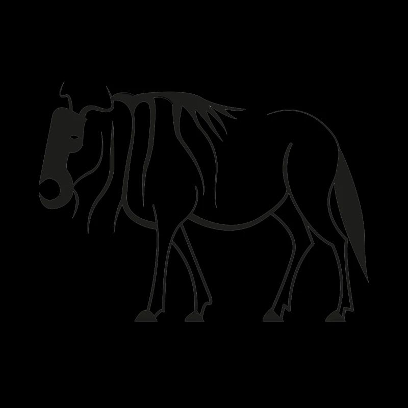 Piktogramm Gnu