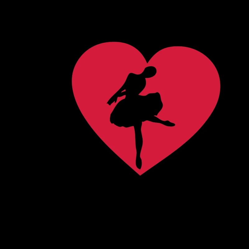 love coeur heart danseuse ballet dancer1