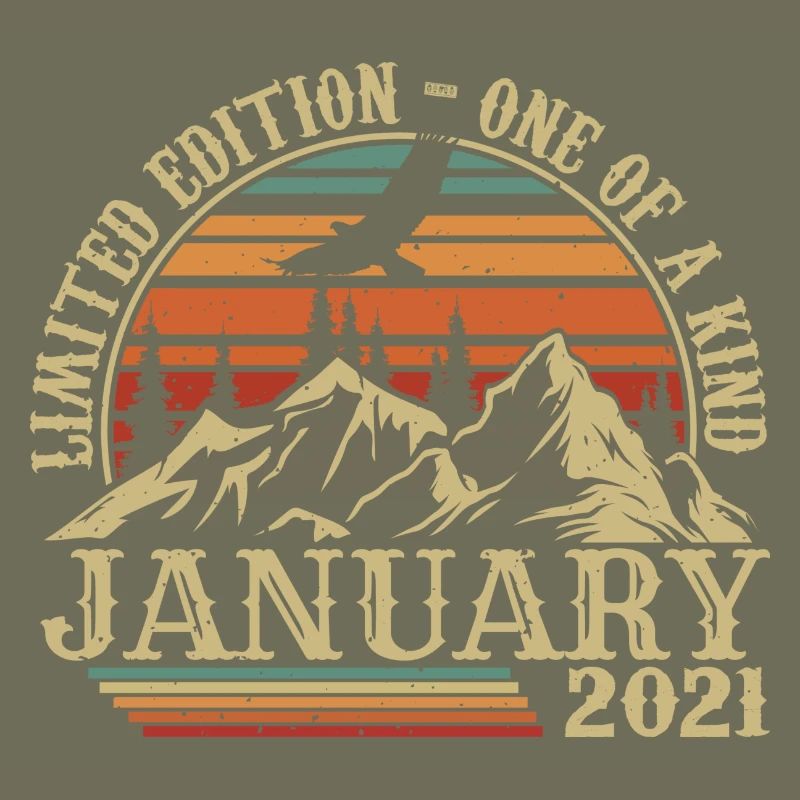 Januar 2021 - Januar 2021 Geburtstagsgeschenk