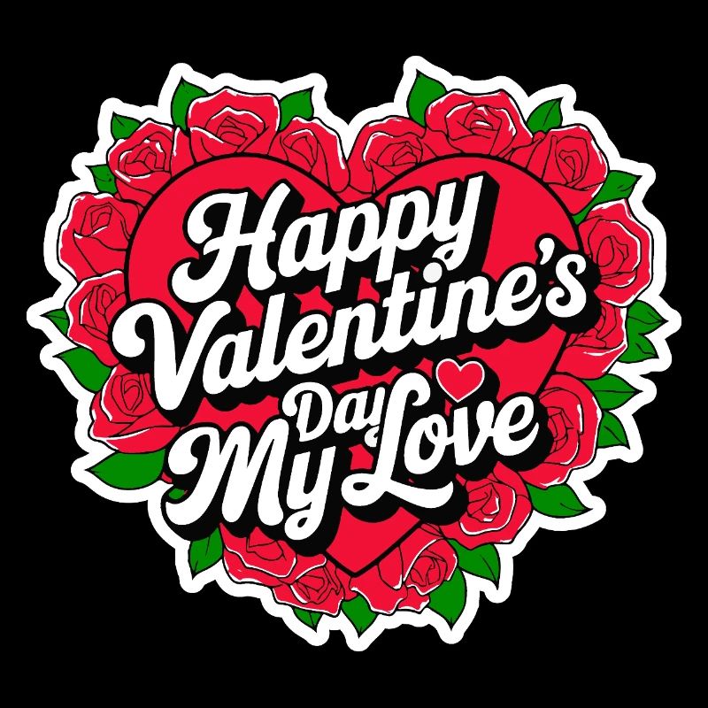 Joyeuse Saint Valentin mon amour cadeau pour elle