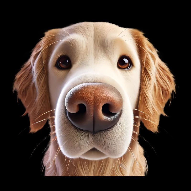 Hundekopf 4 beige