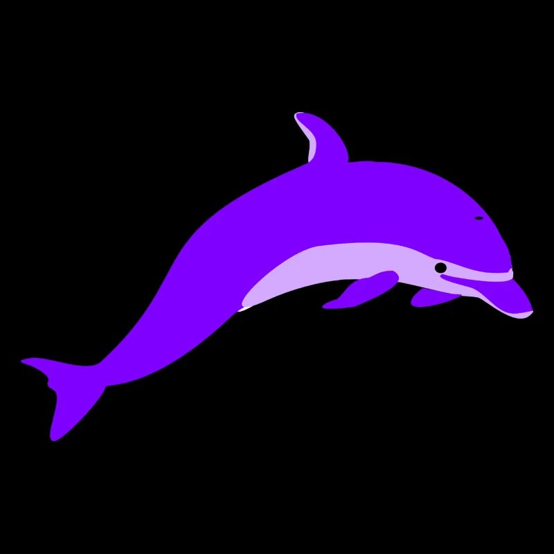 Purple dolphin