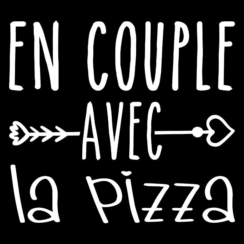 Paare mit Pizza, Pizza Fans Geschenk