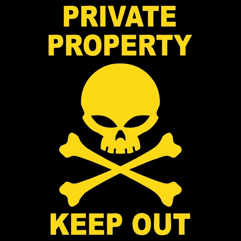 private property keep out