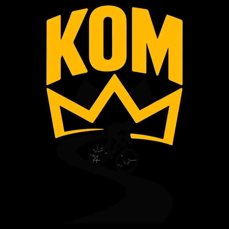 KOM – Segment de sentier de montée de vélo de VTT Korona