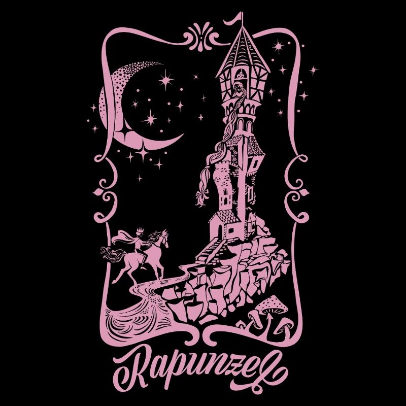 Tour Raiponce Silhouette Rose