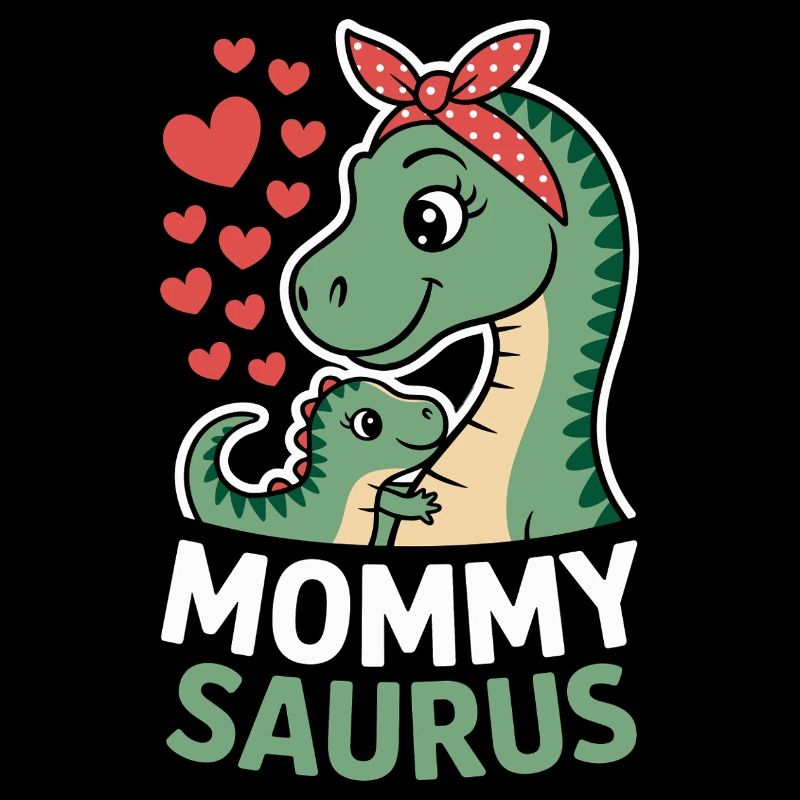  Mommy Saurus Dinosaurier Mama Herzliebe Muttertag
