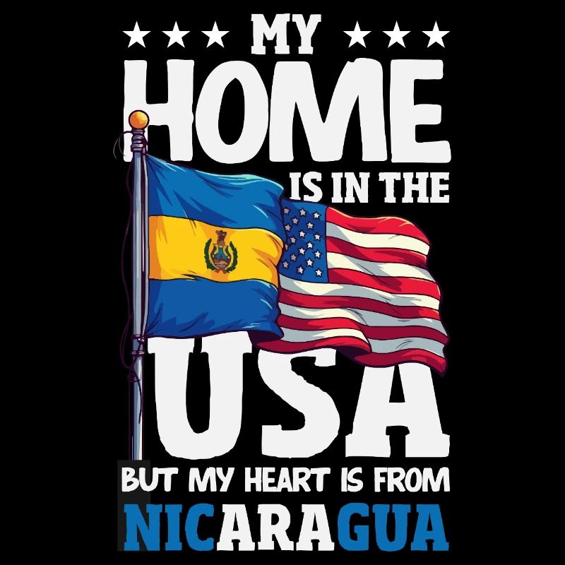 Nicaragua Flag Pride & Home