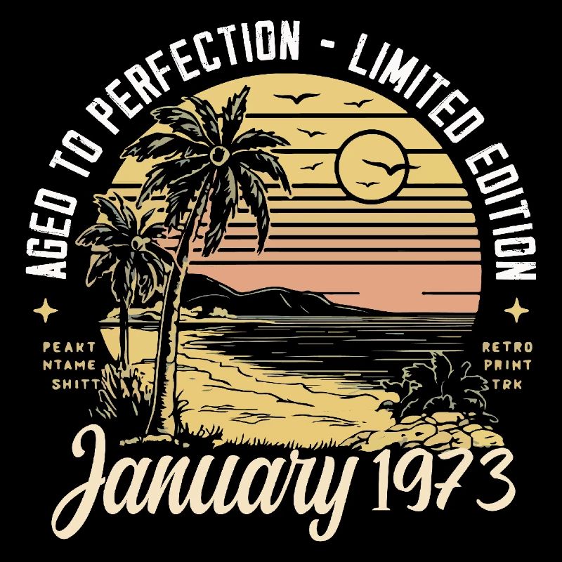 1973 Geburtstag Januar 1973 - Geschenk Januar 1973