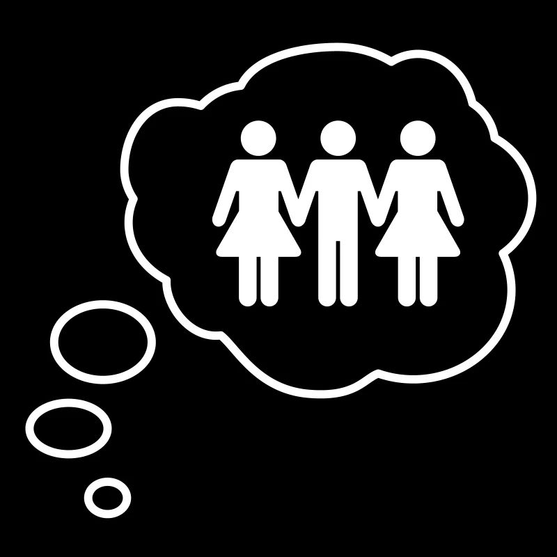Threesome Thought Bubble
