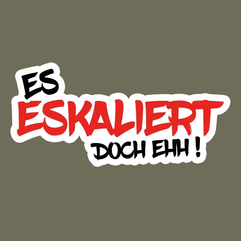 ES ESKALIERT DOCH EHH !