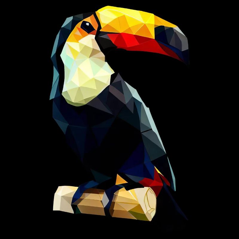 Polygonaler Tukan