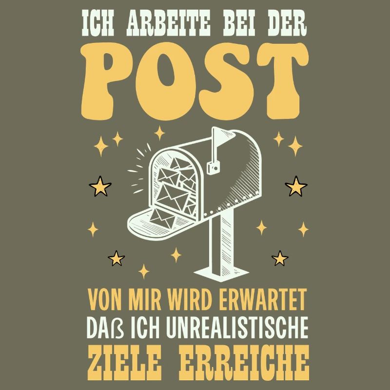 Postboten ICH ARBEITE BEI DER POST VON MIR WIRD