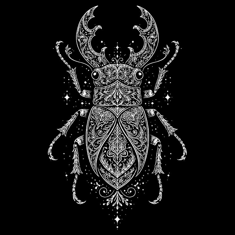 Ornamentkäfer Mandala