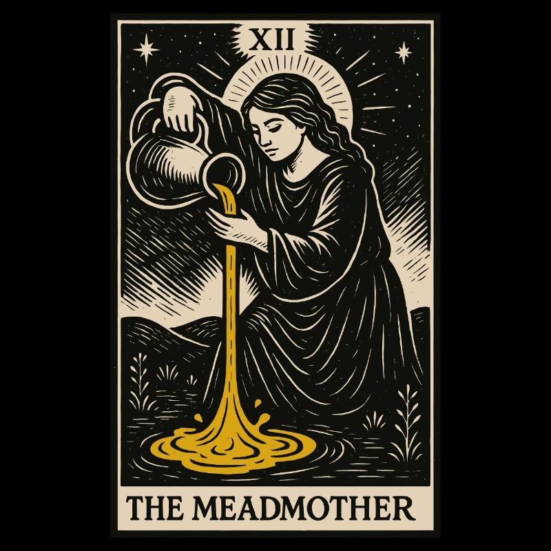 Impression d’art de carte de tarot Meadmother