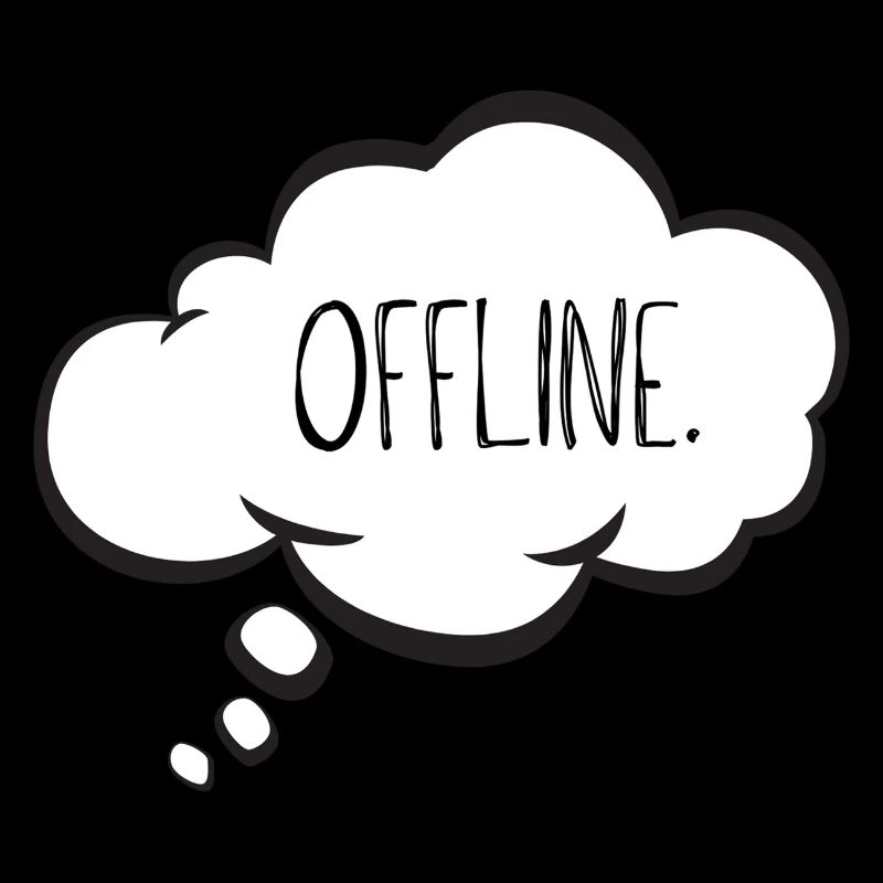 Time Out Statement Design Thought Bubble - HORS LIGNE