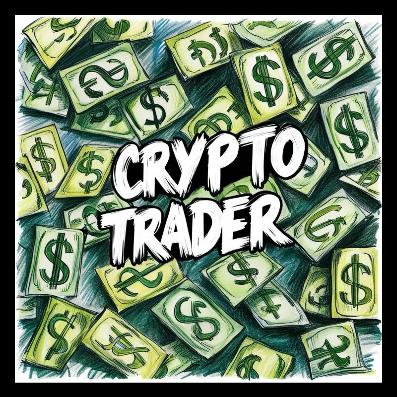 Crypto Trader Money Rain