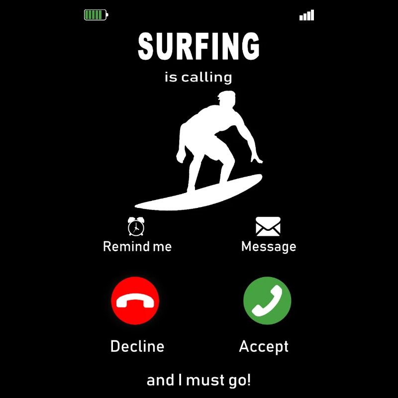 surfing is calling