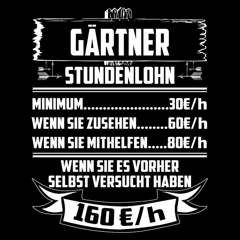 Gärtner Stundenlohn
