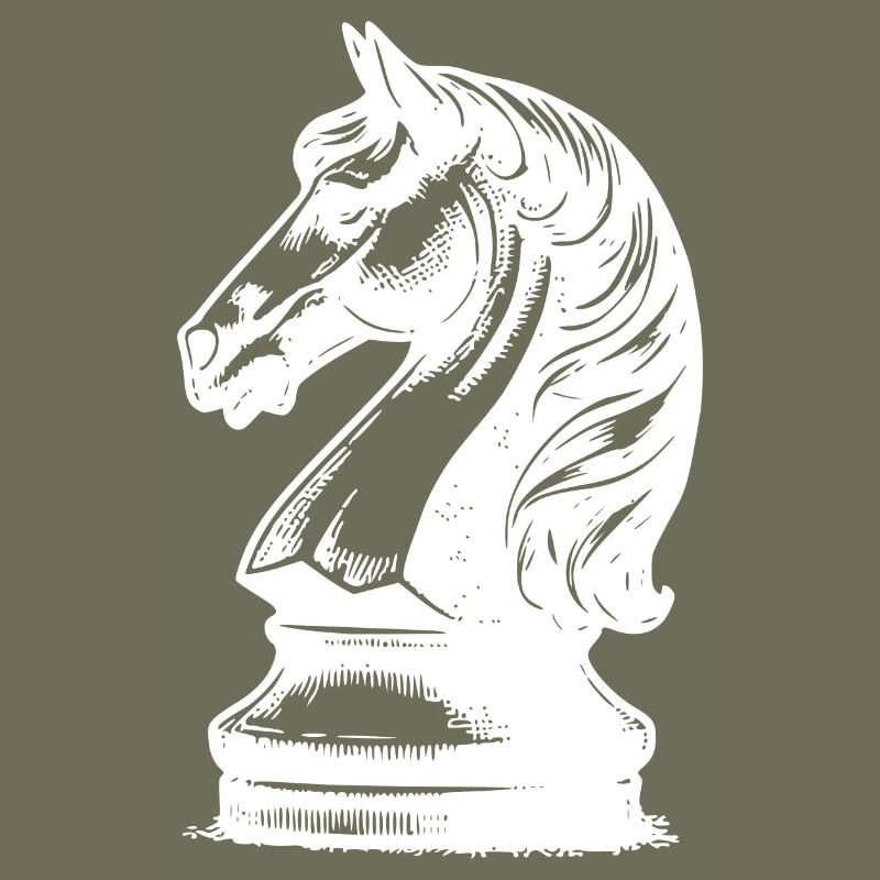 Schachspiel Schachfigur Pferd Springer