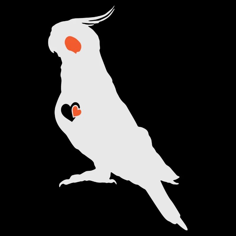 Cockatiel heart