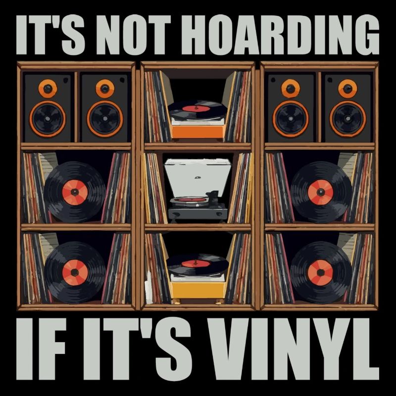 It's not hoarding if it's vinyl