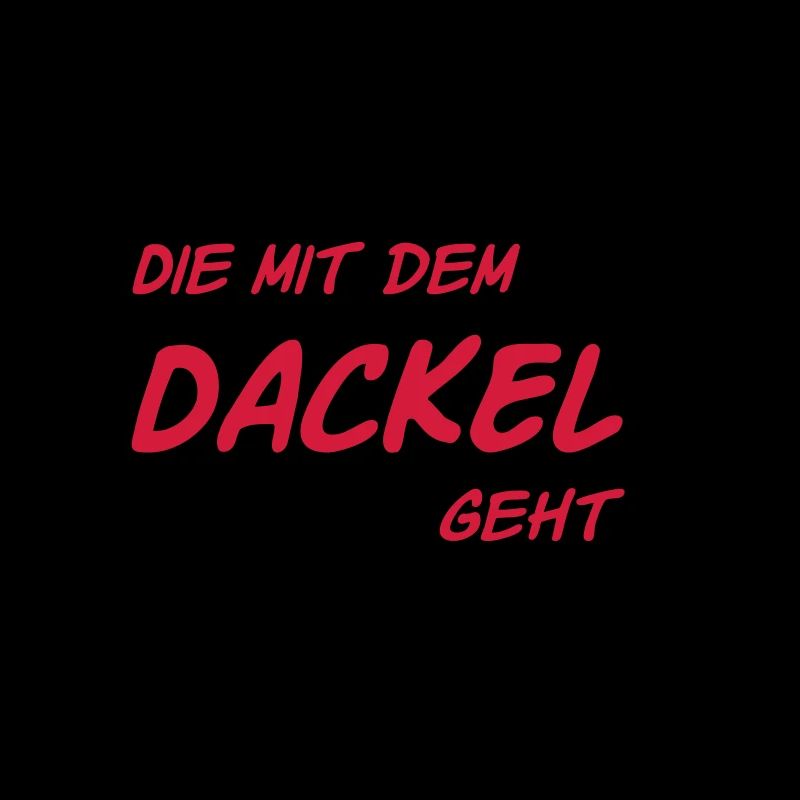 Die mit dem Dackel geht