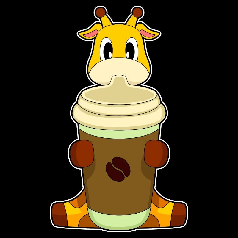 Café girafe à emporter