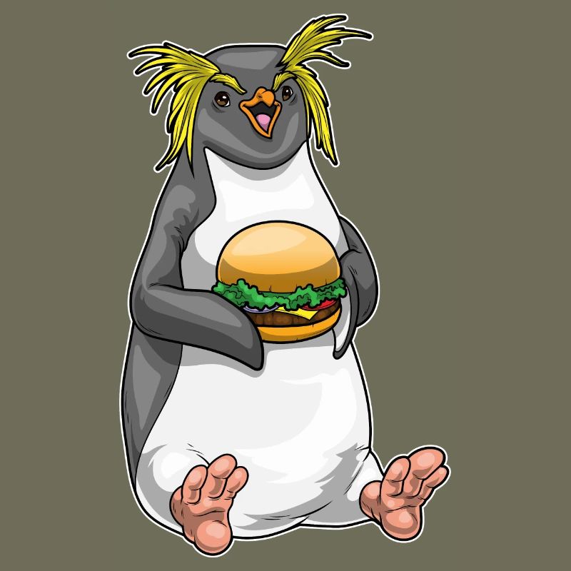 Pinguin Cheeseburger