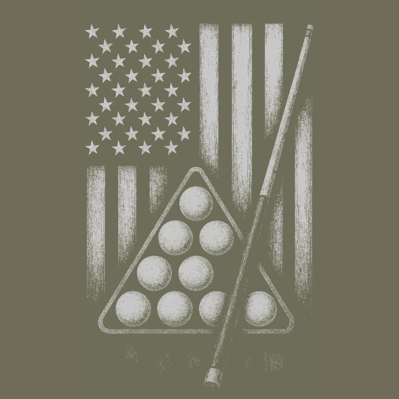 Conception de boules de billard Flag