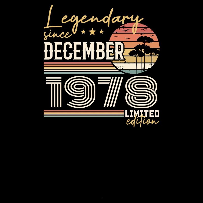 Cadeau 47e Anniversaire Décembre 1978