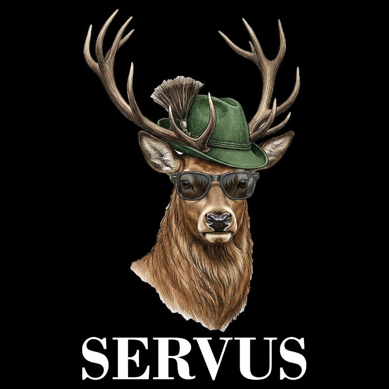 Cerf-de-cerf servus
