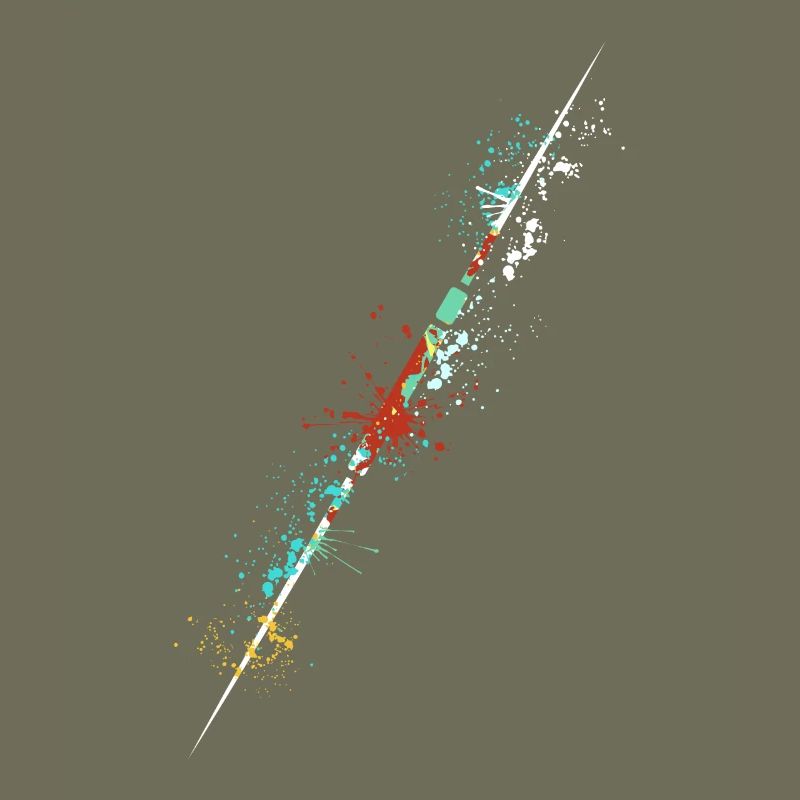 Conception de lanceur de javelot Splash pour lance Javelinist