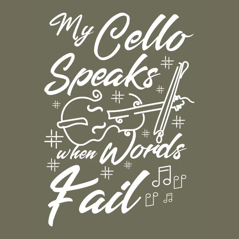 My cello speaks when words fail