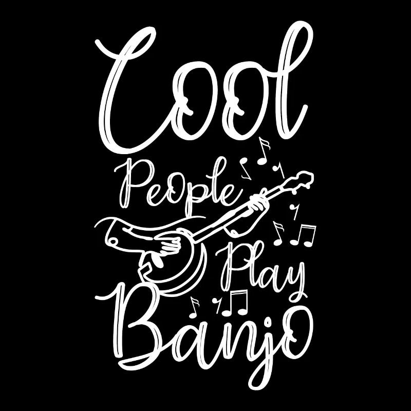 Cool people play banjo