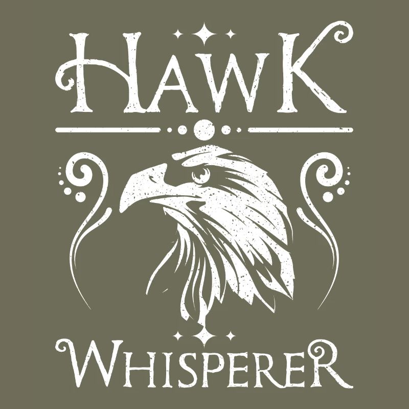 Fauconnier Hawk chuchoteur