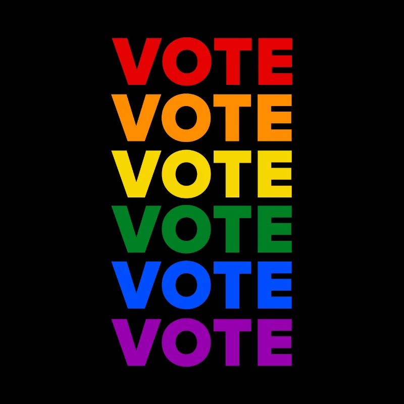 Repeat Voting – Pride Flag - LGBTQIA+