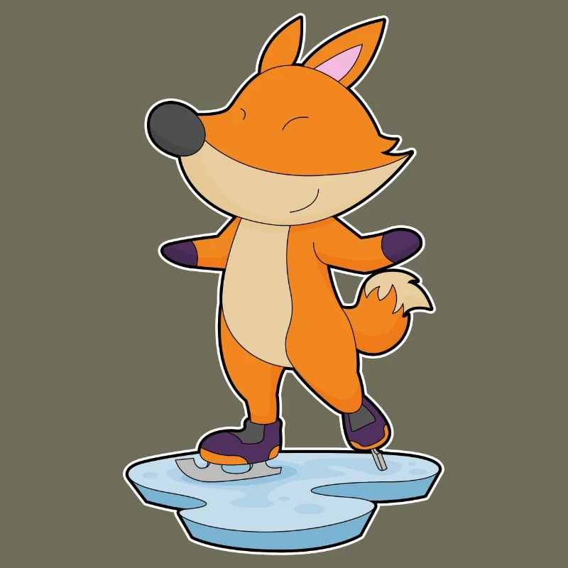 Fox patins à glace