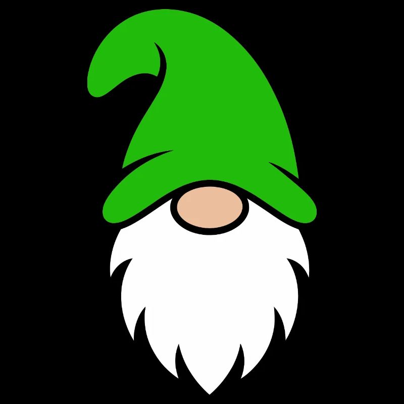 Hellgrüner Hut Weihnachtszwerg